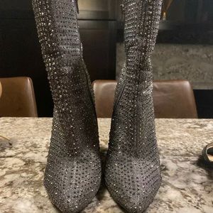 Steve Madden Wifey Glitter boot size 8